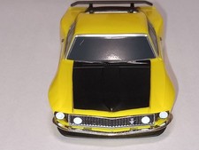 Tomy Afx Mega G 1.7 Mustang Boss 302 Yellow/Black Near Mint. One Scratch 
