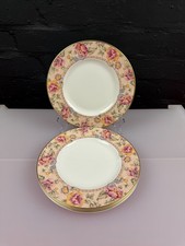 4 x Royal Doulton Darjeeling H5247 Accent Salad Plates 20.5 cm Wide Last Set