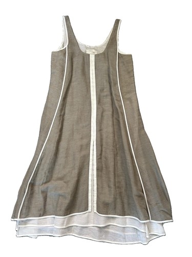 Annette gortz brown linen and - brown,
