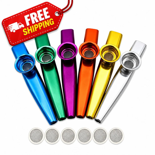 Metal kazoo with - , film