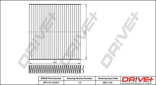 Dp1110 12 0217 filter - dr!ve+,