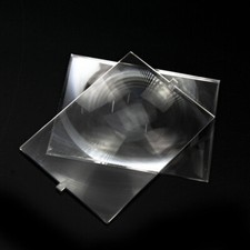 2pc Plastic Fresnel Solar Lens