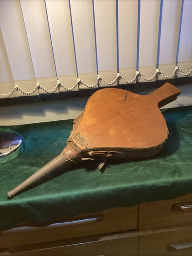 Wooden bellows fire side - bellows,