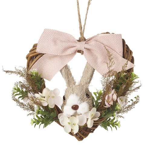 Bristle rabbit and pink bow - rabbit,