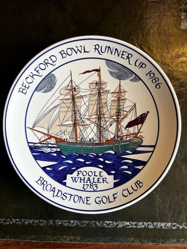 Poole pottery hand painted - pottery,