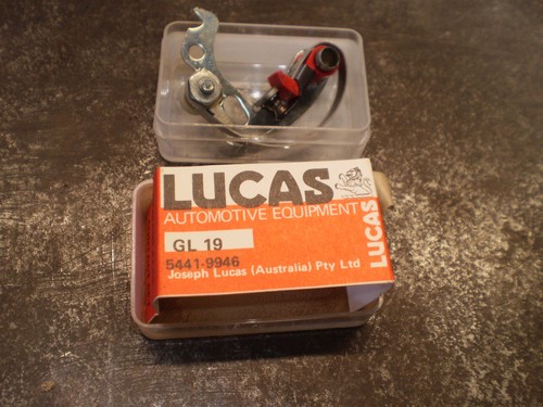 Lucas contact points - lucas, gl19