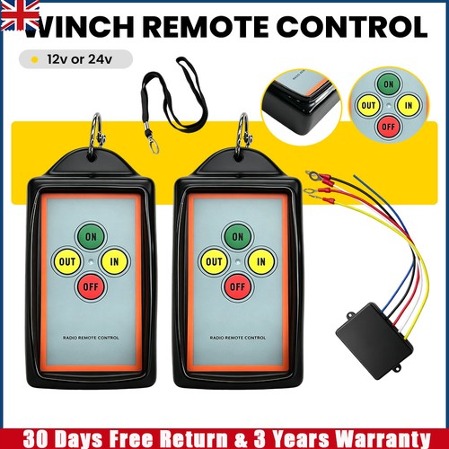 Wireless winch remote - remote, control