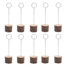 10pcs Metal Clip Table Card