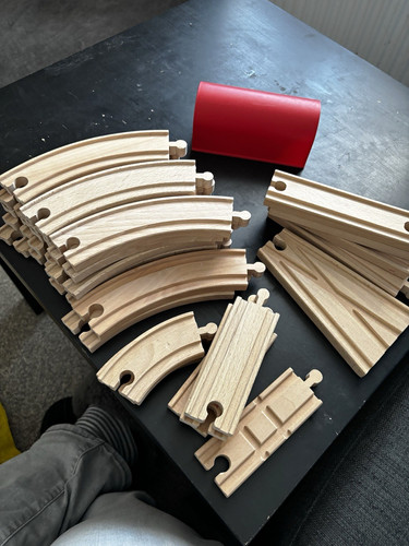 Brio wooden train track - brio,