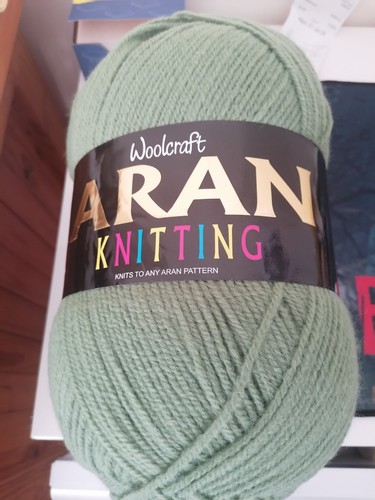 Woolcraft aran knitting yarn - woolcraft,