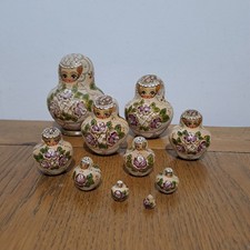 RUSSIAN DOLLS MATRYOSHKA X 10