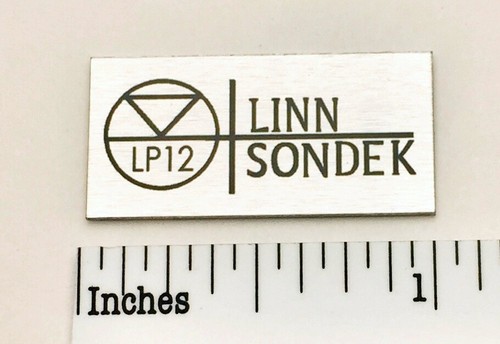 Linn sondek lp12 logo badge - linn,