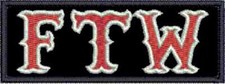 012 HELLS ANGELS Support 81 Patch Patch "FTW" FUCK THE WORLD 