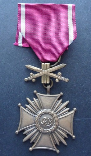 Post wwii polish cross - post, of