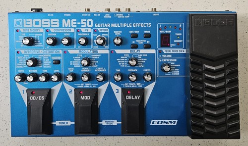 Boss guitar - me-50,