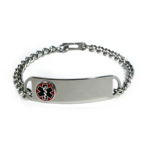Medical alert bracelet with - alert,