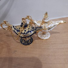 Christmas Wishing Lamp.  Aladdin's Magic Lamps Ornament/ Genie 