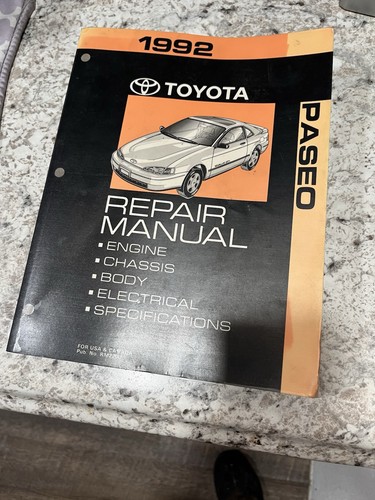 1992 toyota paseo shop - 1992,