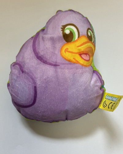 New purple duck plush - purple, toy