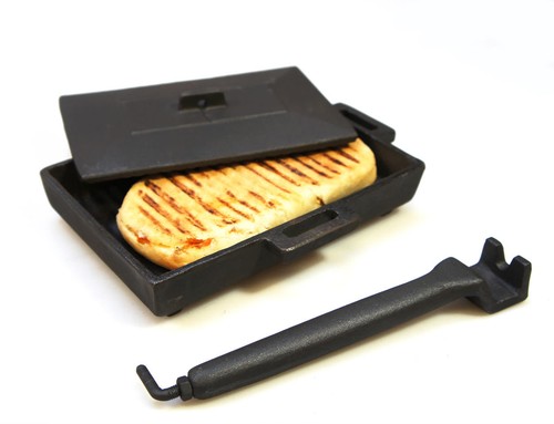 Cast iron panini - cast, cooker