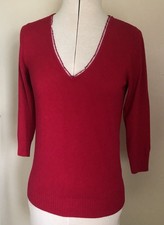 Marks & Spencer M & S Per Una Ladies Rose Pink Jumper Size 12