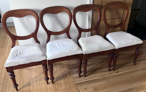 Four w antique mahogany - four, j.b