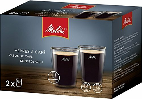 Melitta coffee glasses pair - melitta,