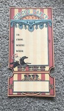 CIRCUS/GREATEST SHOWMAN THEMED PARTY INVITES, PACK OF 10