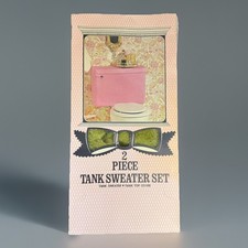 VTG 60s/70s Tank Sweater Set