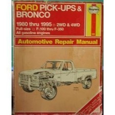 HAYNES FORD PICKUP & BRONCO