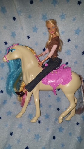 Mattel horse riding barbie - mattel,