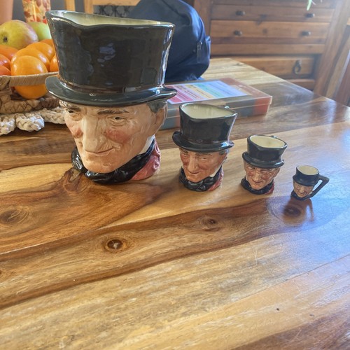 Royal doulton character - doulton, jugs