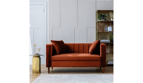 Everly velvet seater sofa - everly,