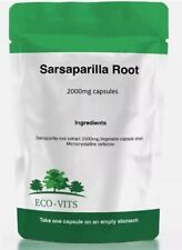 Sarsaparilla Root 2000MG Capsules – Detox, Skin Health & Hormonal Support