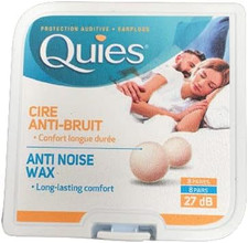 Quies Foam Ear Plugs Noise Reduction Reusable 16 Pairs Personal Care Pack