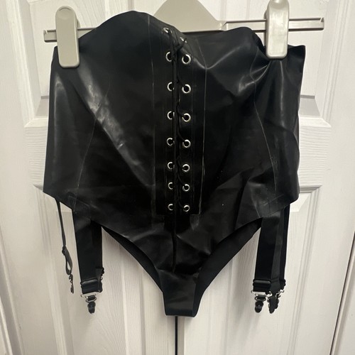 Skin two clothing black latex - black,