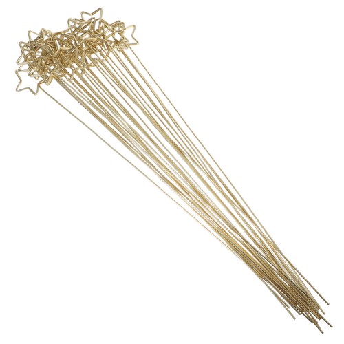 30pcs gold metal floral card - floral,