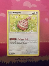 Pokemon Card Happiny Unbroken Bonds Uncommon 161/214 Near Mint