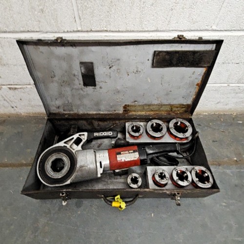 Ridgid 690 pipe threading - ridgid,