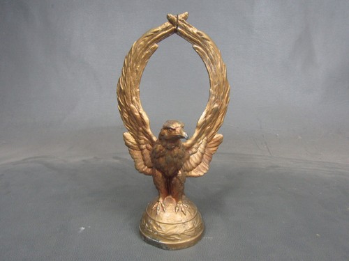 Antique spelter eagle pocket