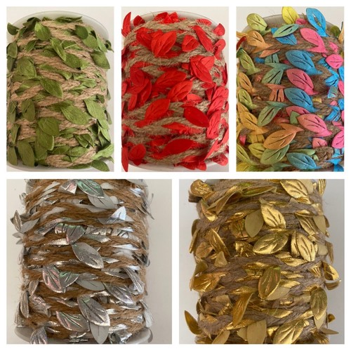 Vine leaf knotted - knotted, hessian