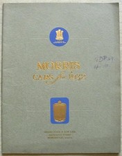 MORRIS CARS Sales Brochure Apr