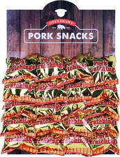 Pork Scratchings Pub Card 16g x 20 Bags - Long Expiry - Perfect for home bars