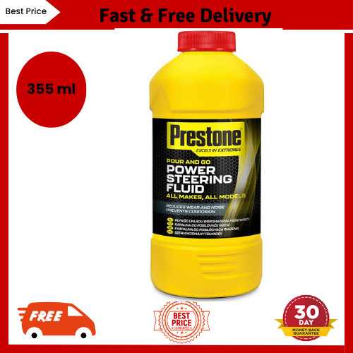 Prestone power steering fluid - power,