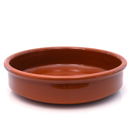 Large terracotta tapas dish - large,