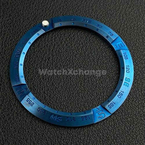 41mm blue compass stainless - 41mm,
