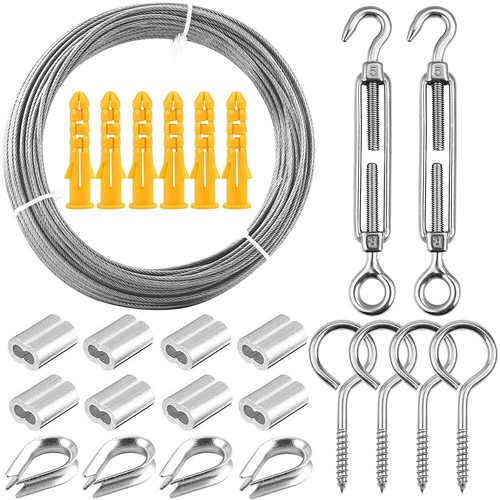 15m garden wire rope fence - garden,