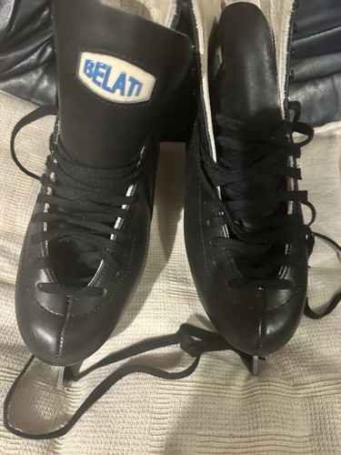 Belati ice skates black 6 - belati,