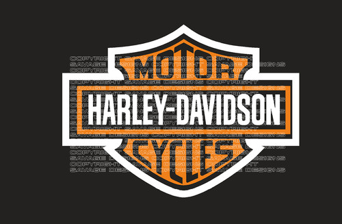 Harley davidson bar shield - bar, &