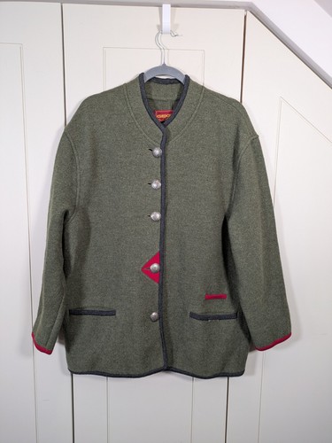 Geiger boiled wool green - boiled,